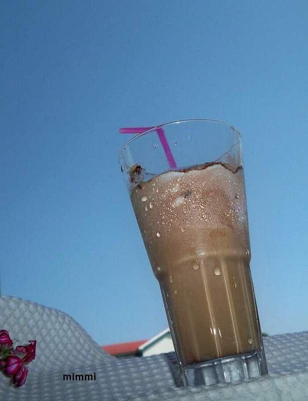 Ice coffe cu inghetata