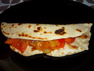 Fajitas vegetariana