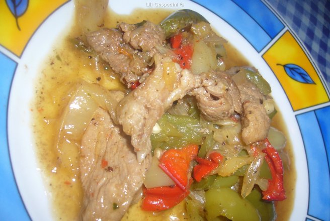 Carne de vitel cu legume