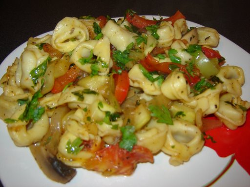 Tortellini cu legume