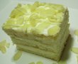 Tort cu mousse de ciocolata alba si lămâie-4