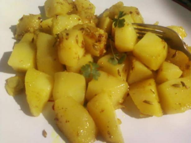 Cartofi prajiti a la India - Indian Home Fries