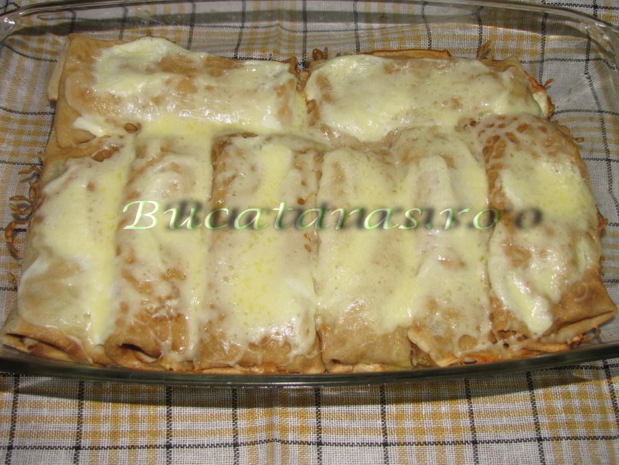 Clatite cu spanac