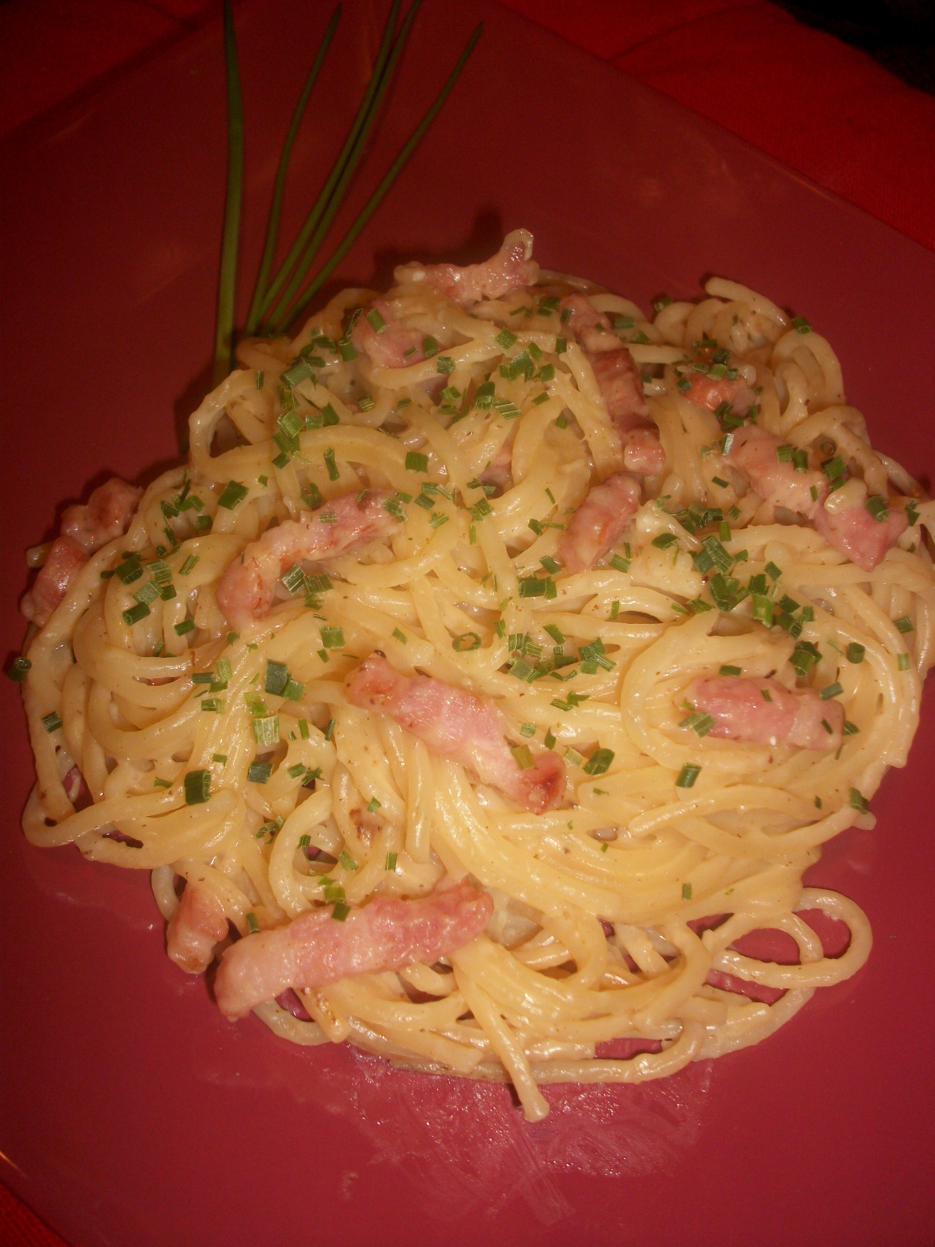 Paste carbonara