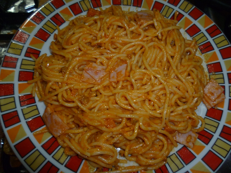 Spaghete rapide ( si improvizate)