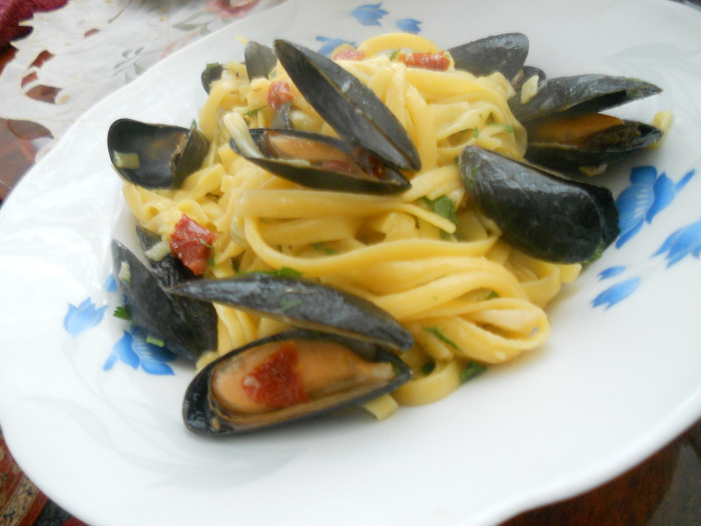 Linguine con vongole