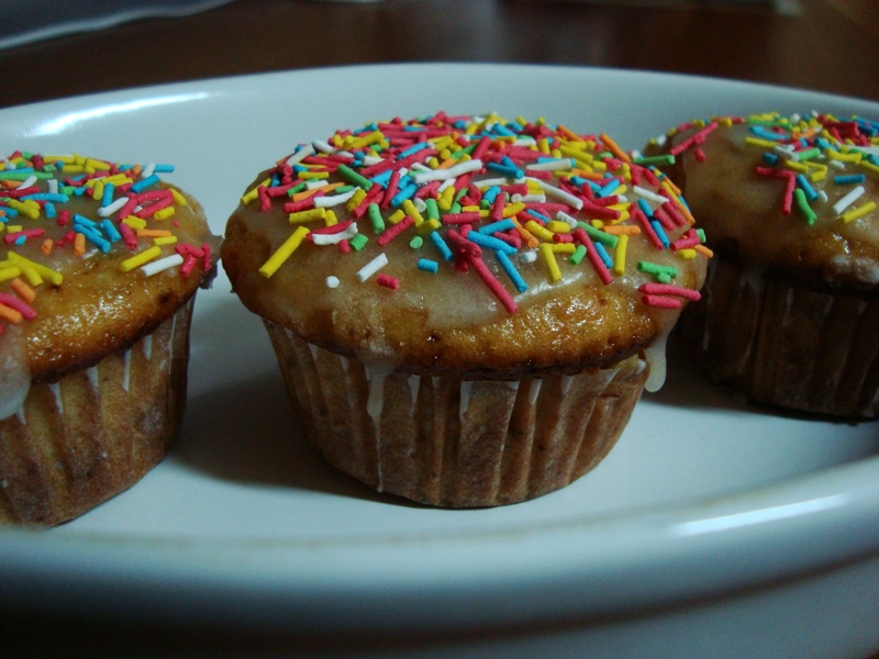 Muffins cu caise