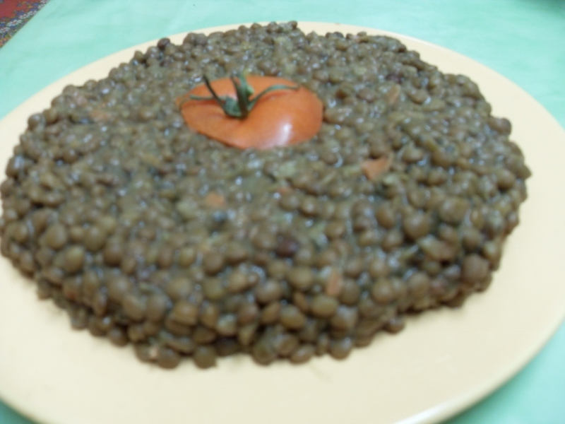 Mancarica de linte si germeni de legume