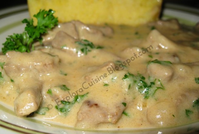 Boeuf Stroganoff