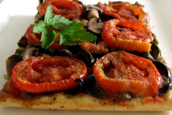 Pizza vegetariana