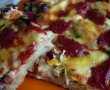 Pizza cu blat din paine-5