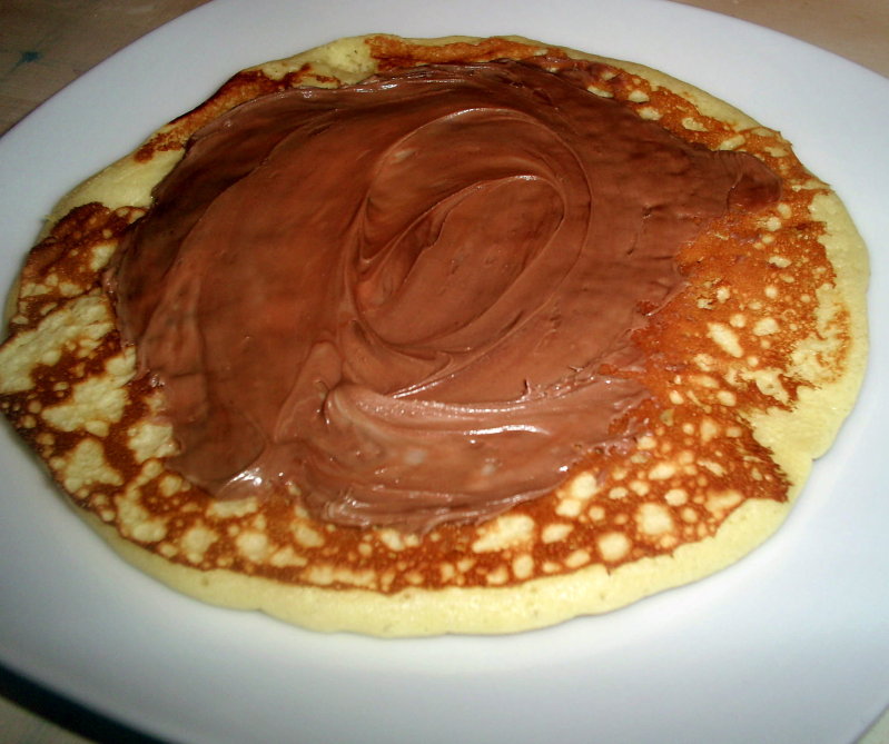 Pancakes cu sos de vin