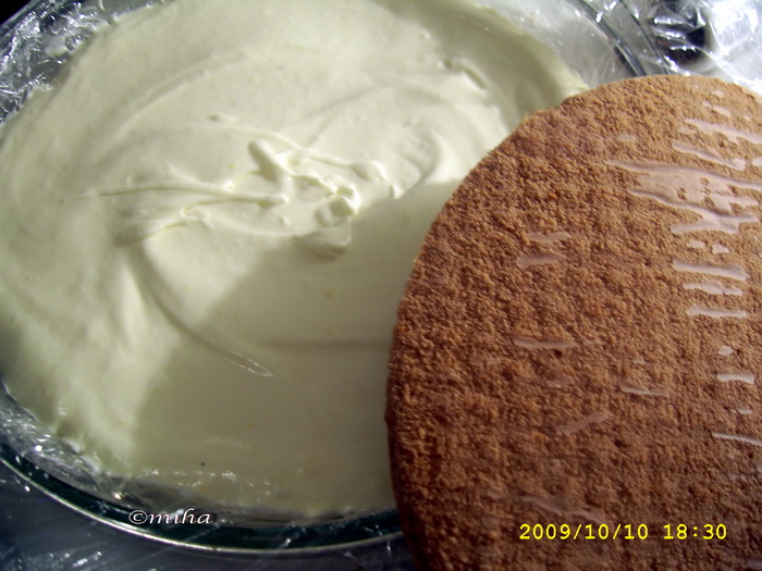 Tort cu crema de mascarpone