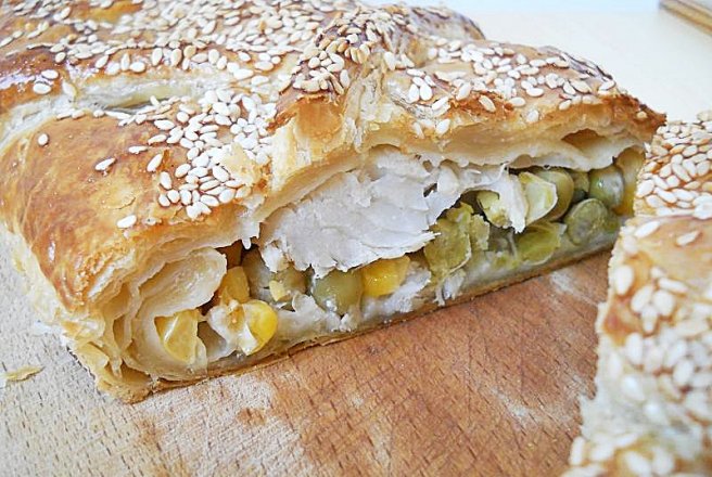 Fish en croute - Peste in crusta