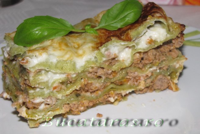 Lasagne con spinaci