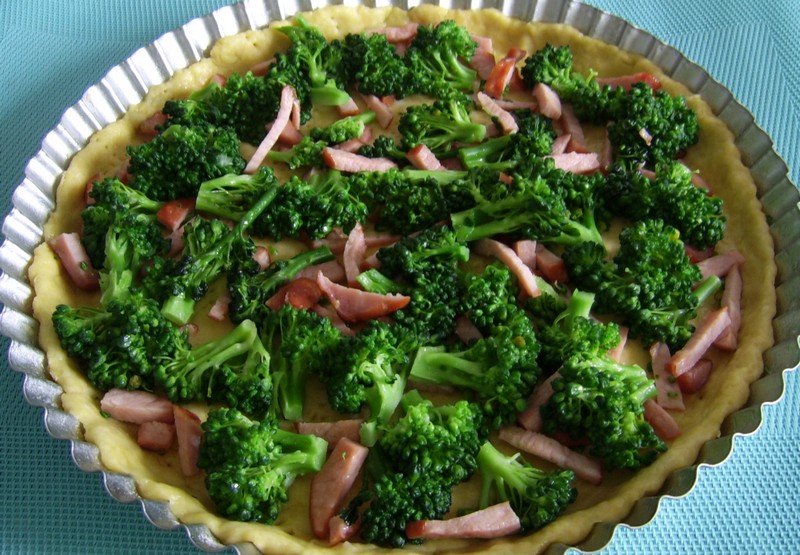 Quiche cu broccoli