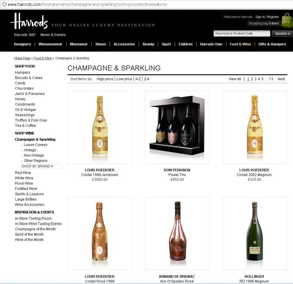 Ce se mai vinde la Harrods :)