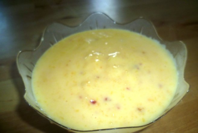 Crema de iaurt cu nectarine