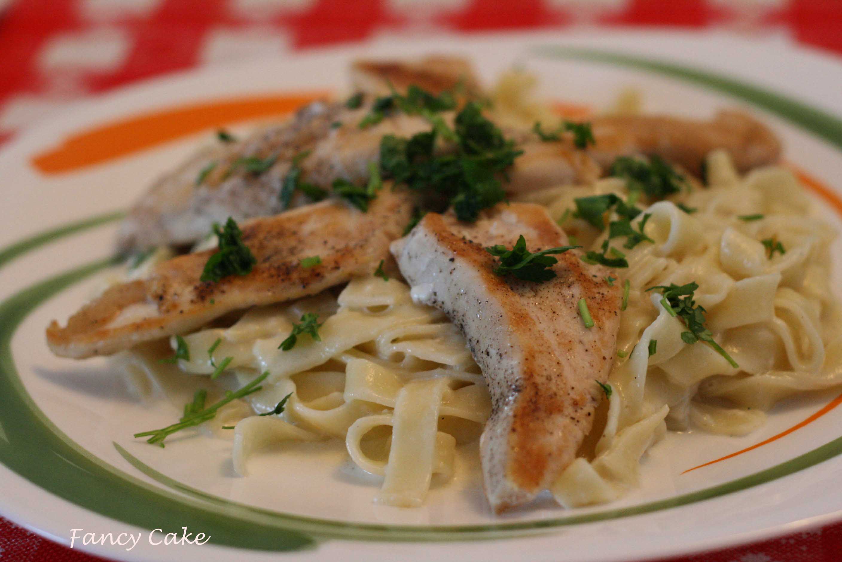 Paste Chicken Alfredo