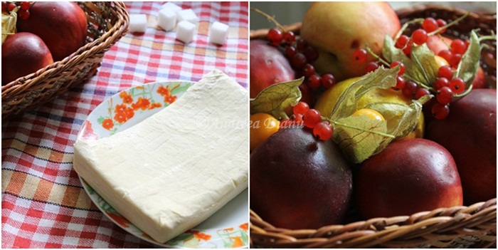 Mini-tarte din foietaj cu nectarine