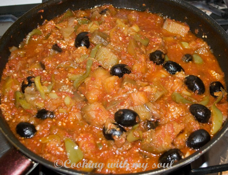 Conserva de vinete - Caponata