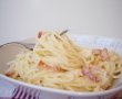 Spaghete carbonara, reţetă cu smantana-3