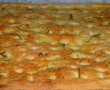 Focaccia alla genovese cu usturoi si rozmarin-4