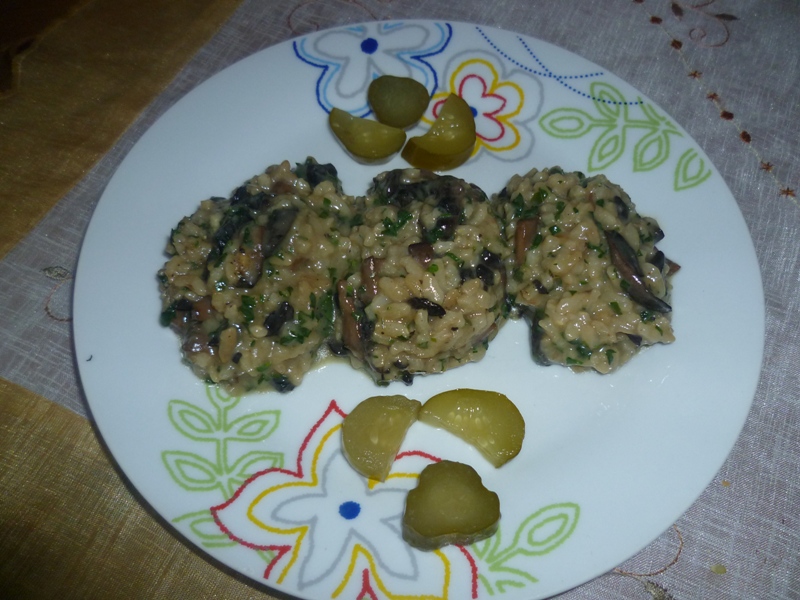 Risotto cu ciuperci