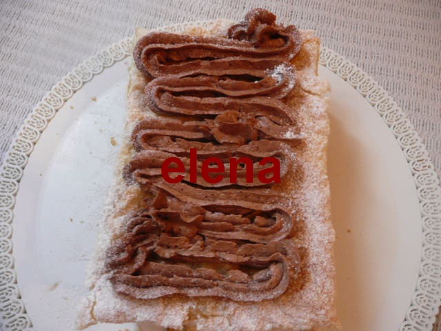 Foietaj cu crema de cacao