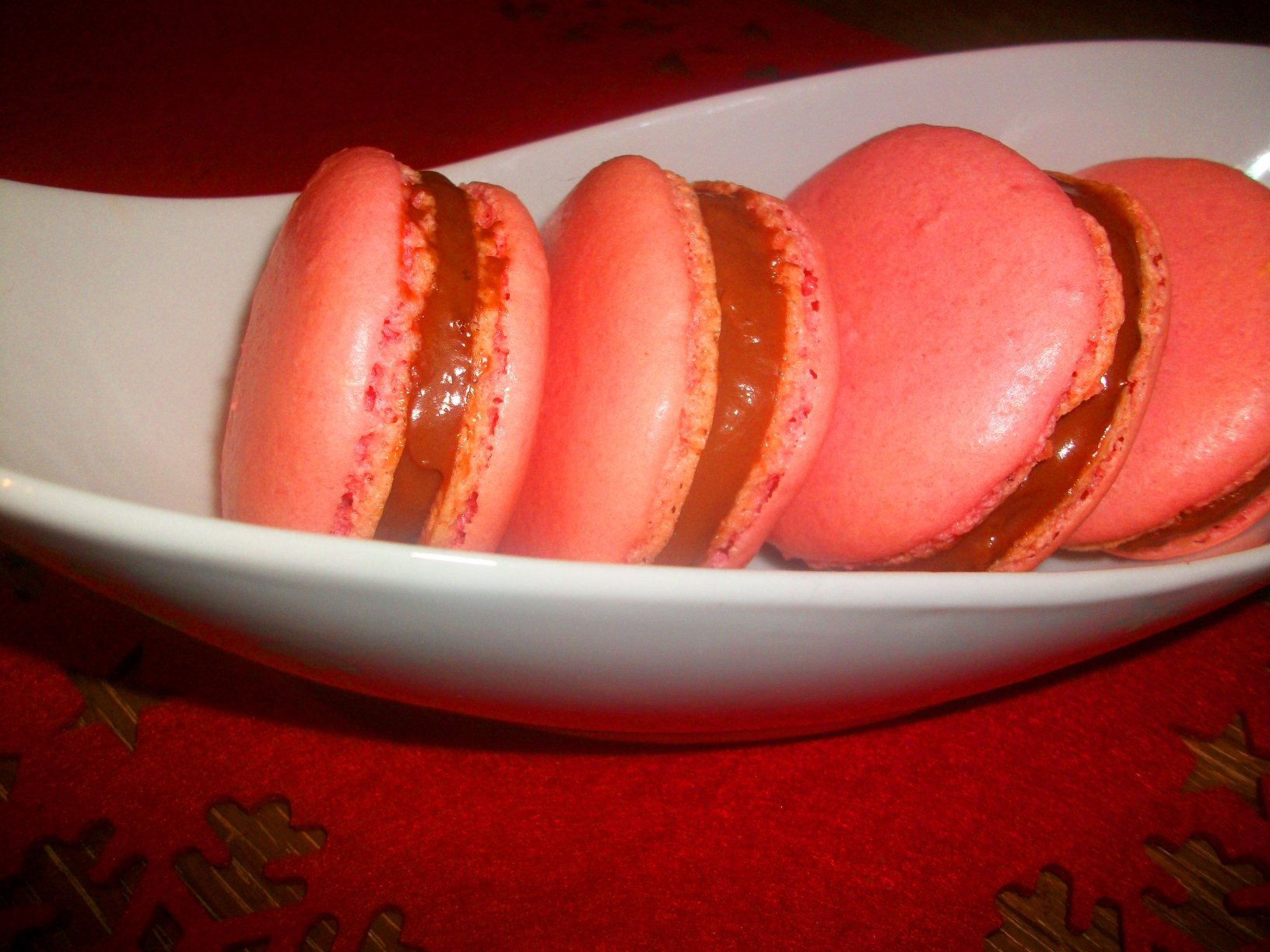 Macarons cu ciocolata Cote D'Or