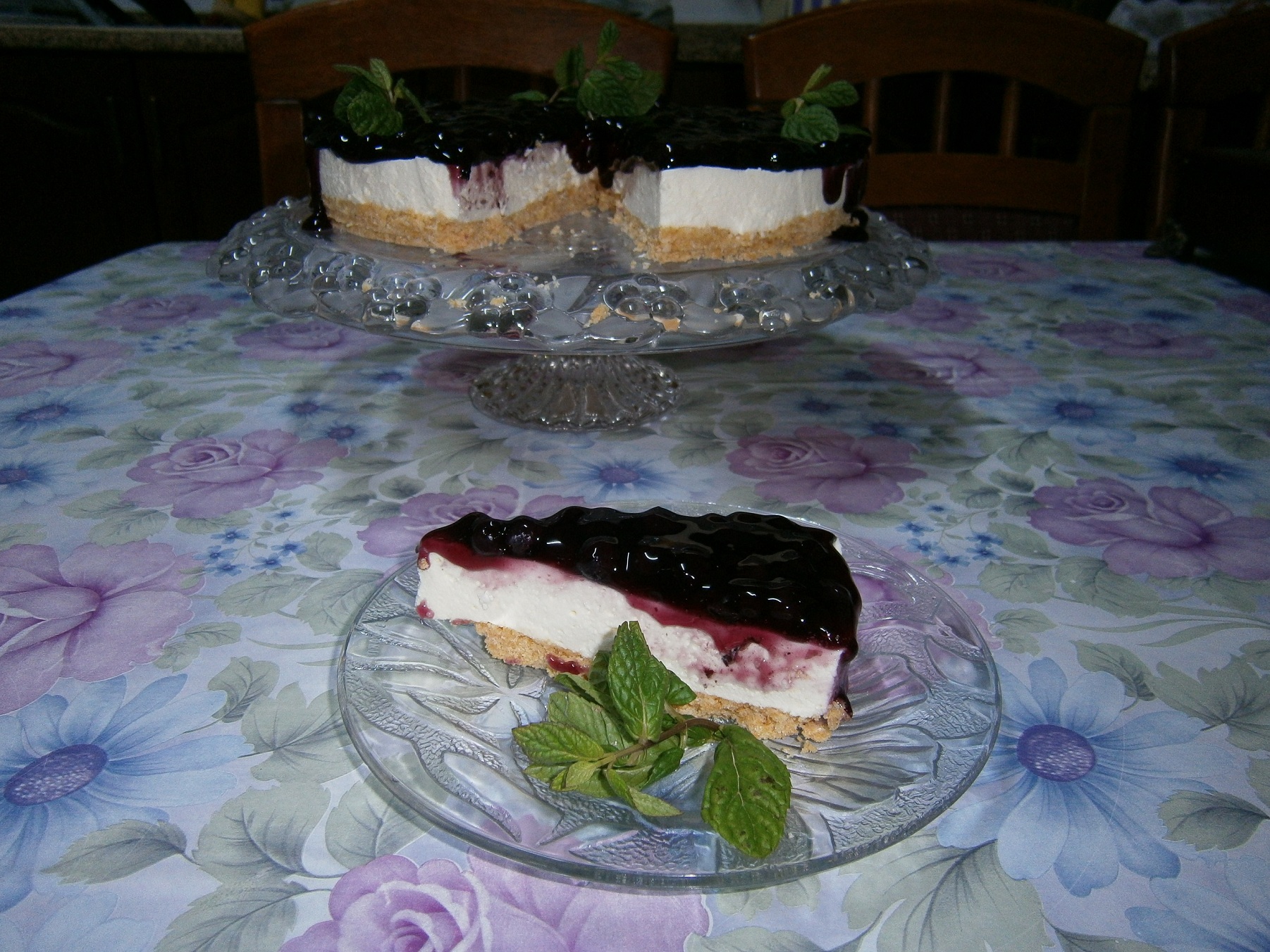 Cheesecake cu coacaze