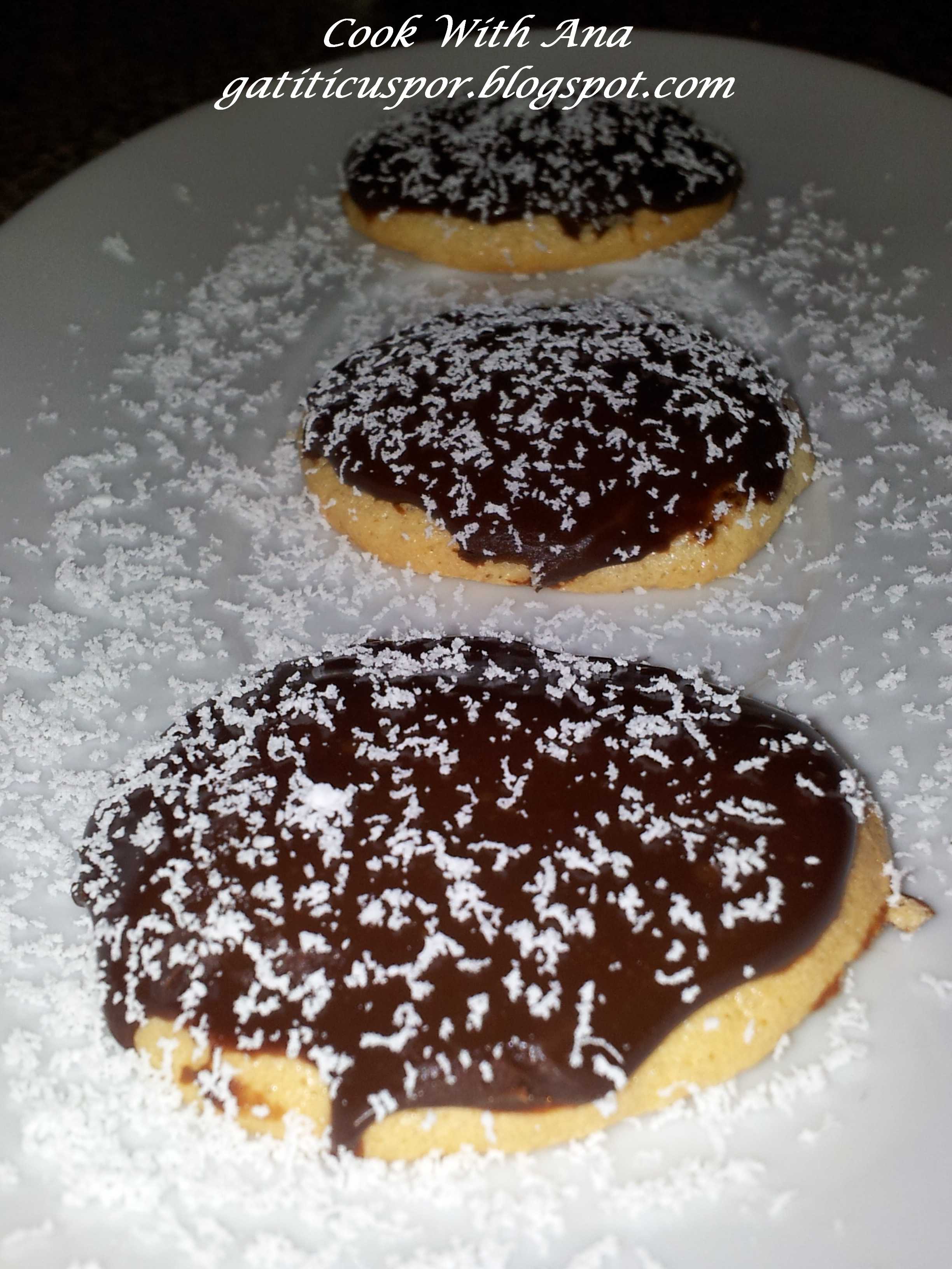 Biscuiti cu ciocolata sau Jaffa Cakes