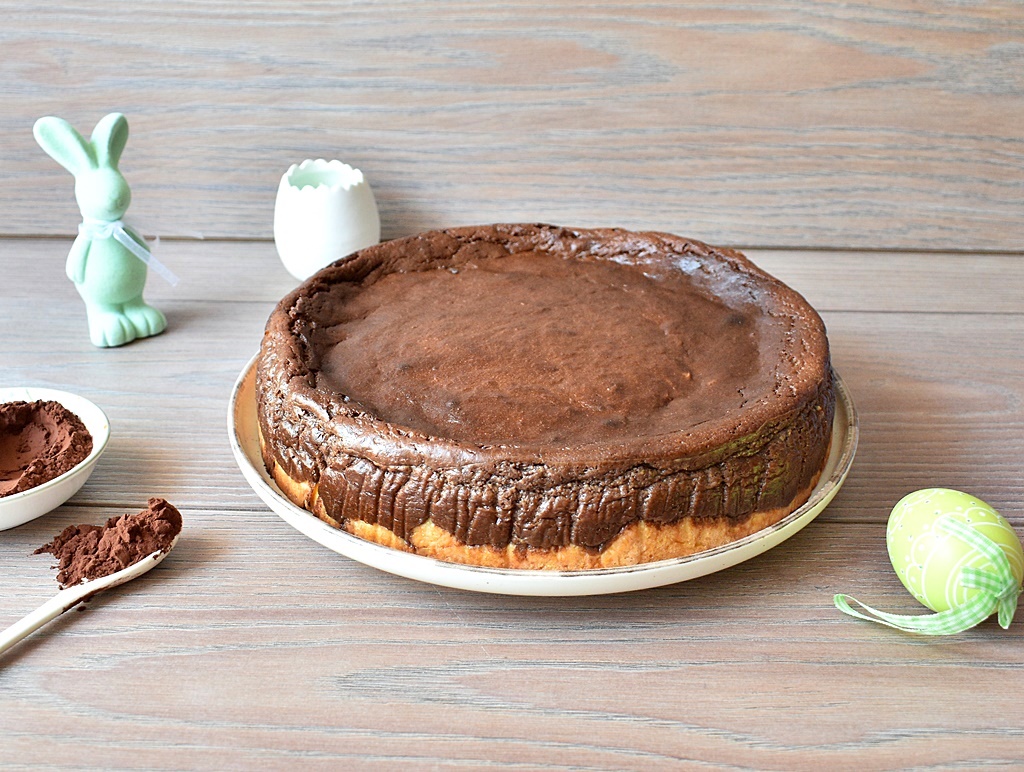 Pasca cu branza si ciocolata