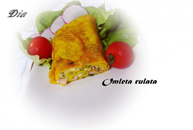 Omletă rulată