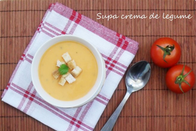 Supa crema de legume