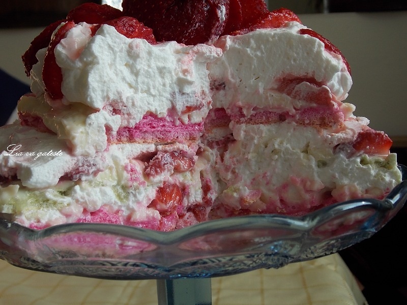 Pavlova in culori de primavara