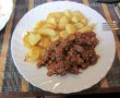 Mancare de vinete si carne de pasare-6