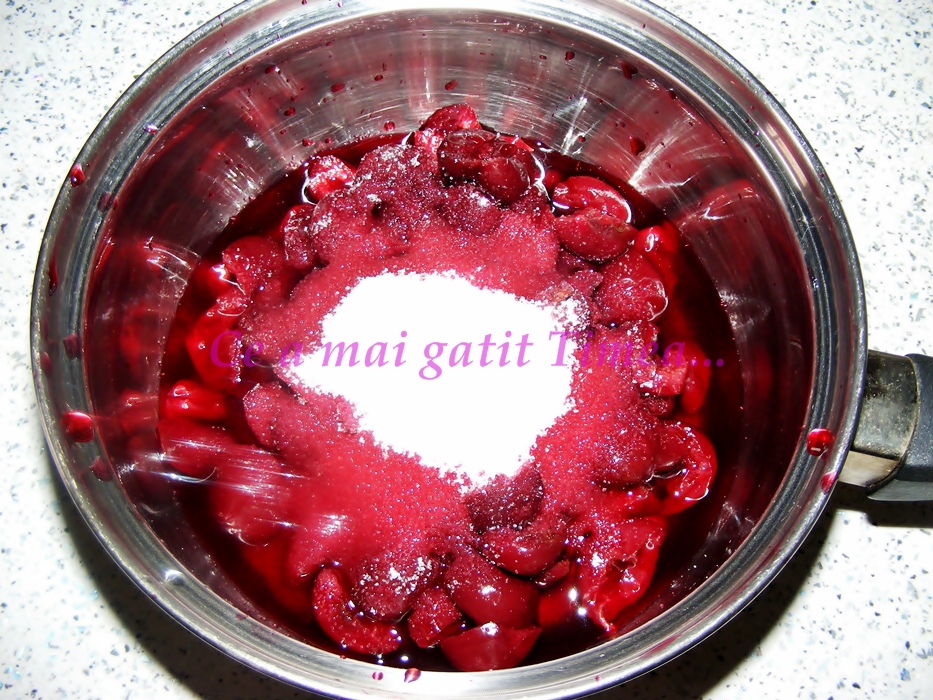 Tarta cu visine