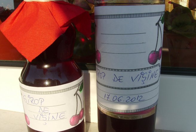 Sirop de vişine