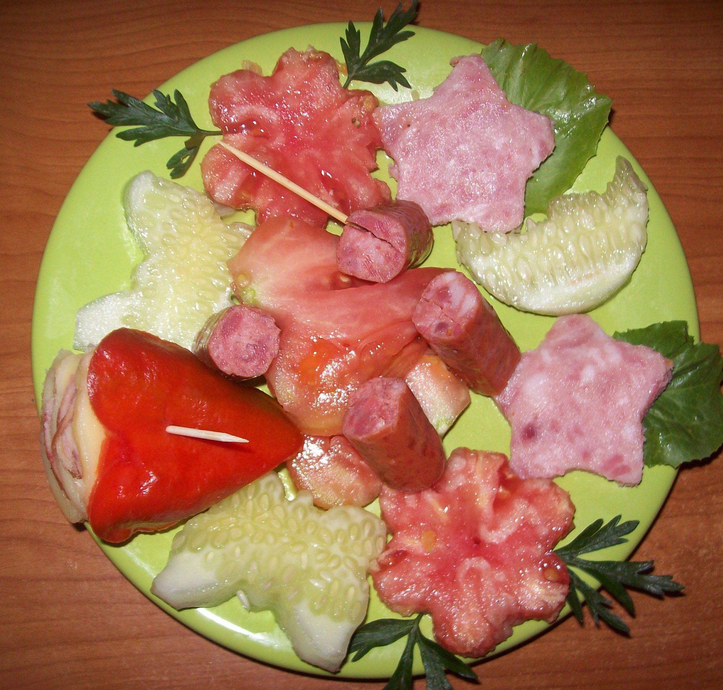 Aperitiv colorat