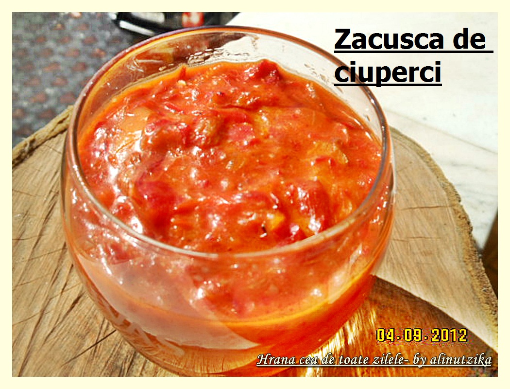 Zacusca de ciuperci