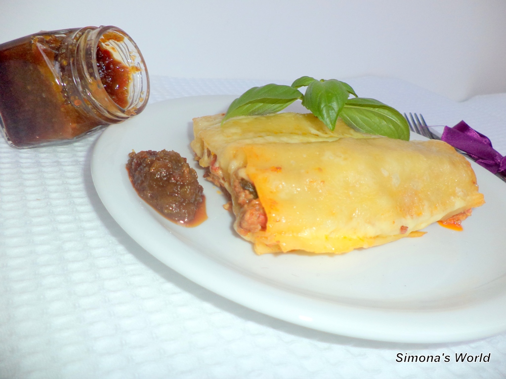 Cannelloni cu carne de vita