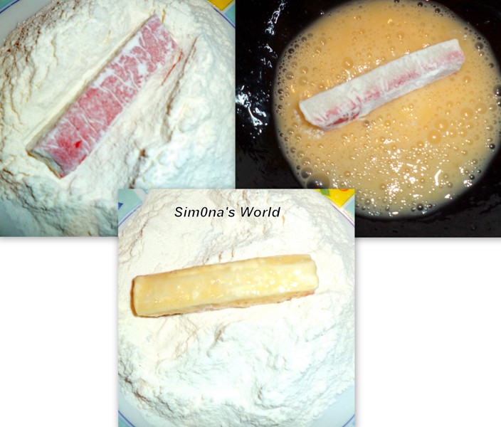 Surimi pane