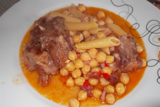 Coada de vitel cu naut