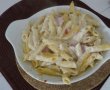 Penne cu sunca si branza la cuptor-3