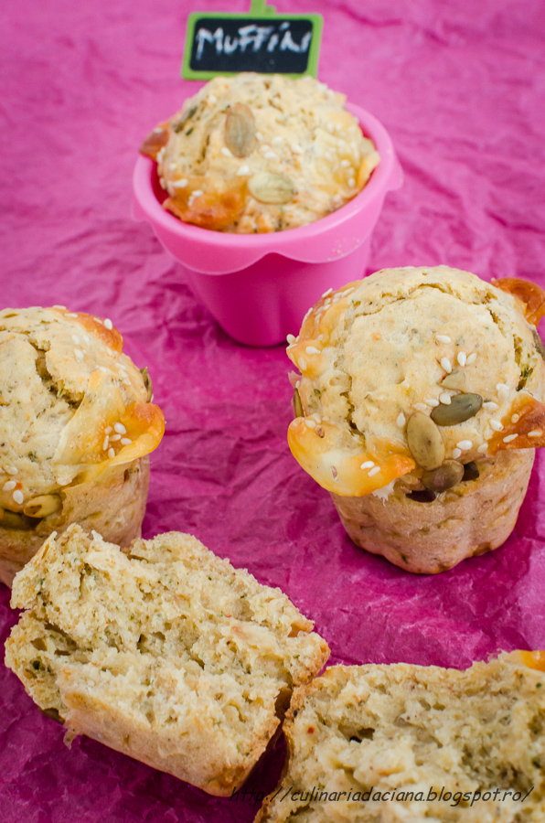 Mozzarella & herbs muffins