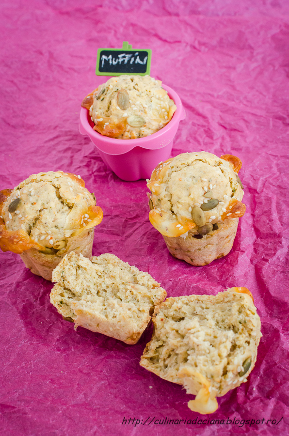 Mozzarella & herbs muffins