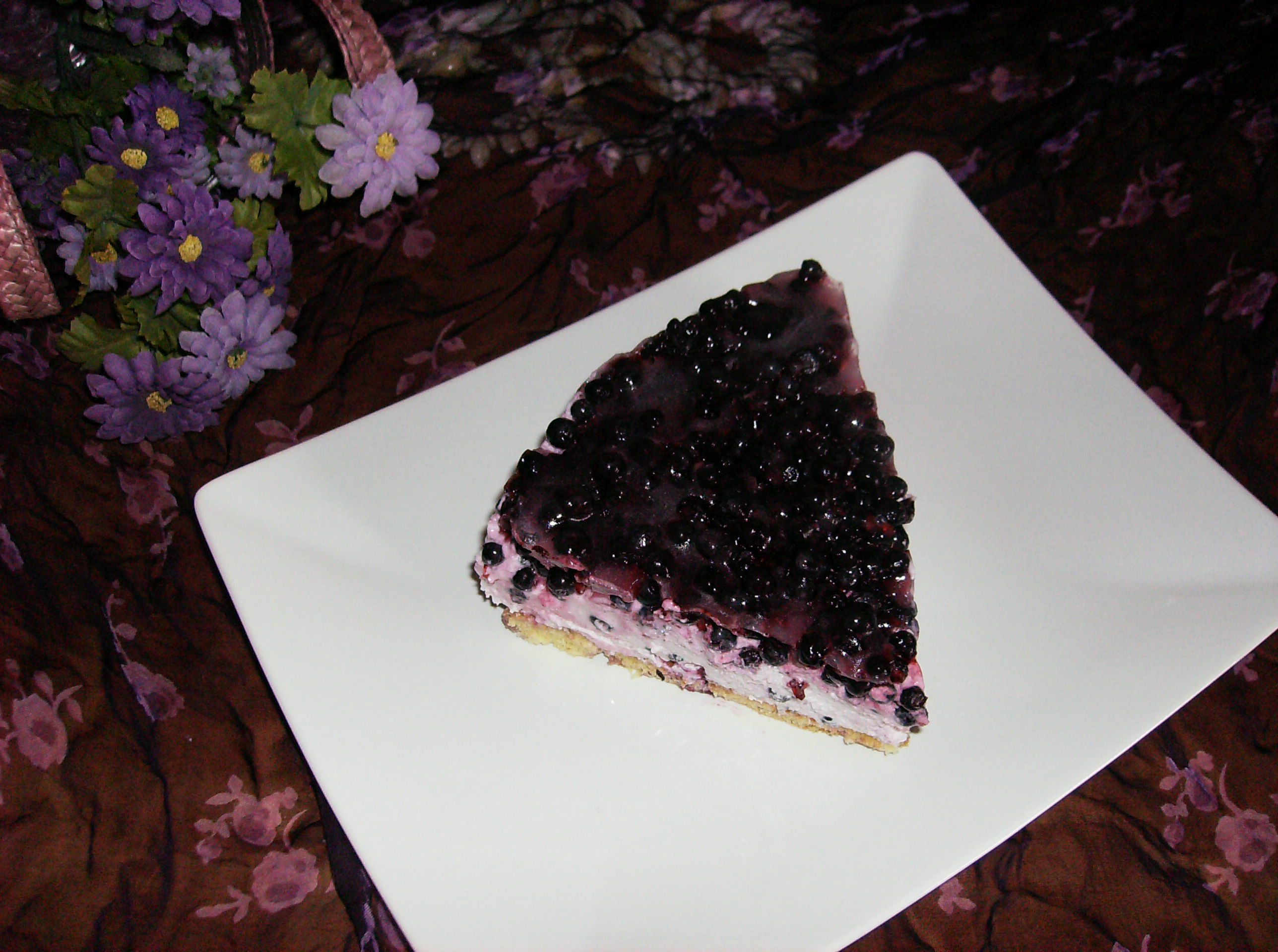 Cheesecake cu afine