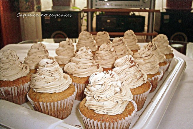 Capuccino cupcakes