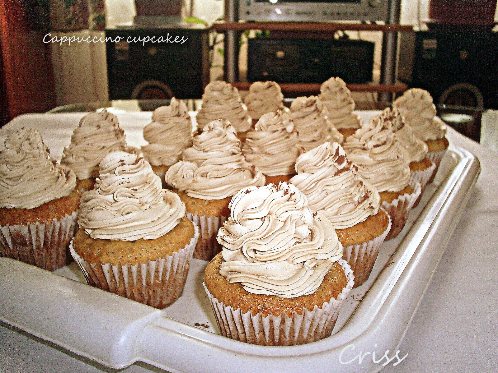 Capuccino cupcakes